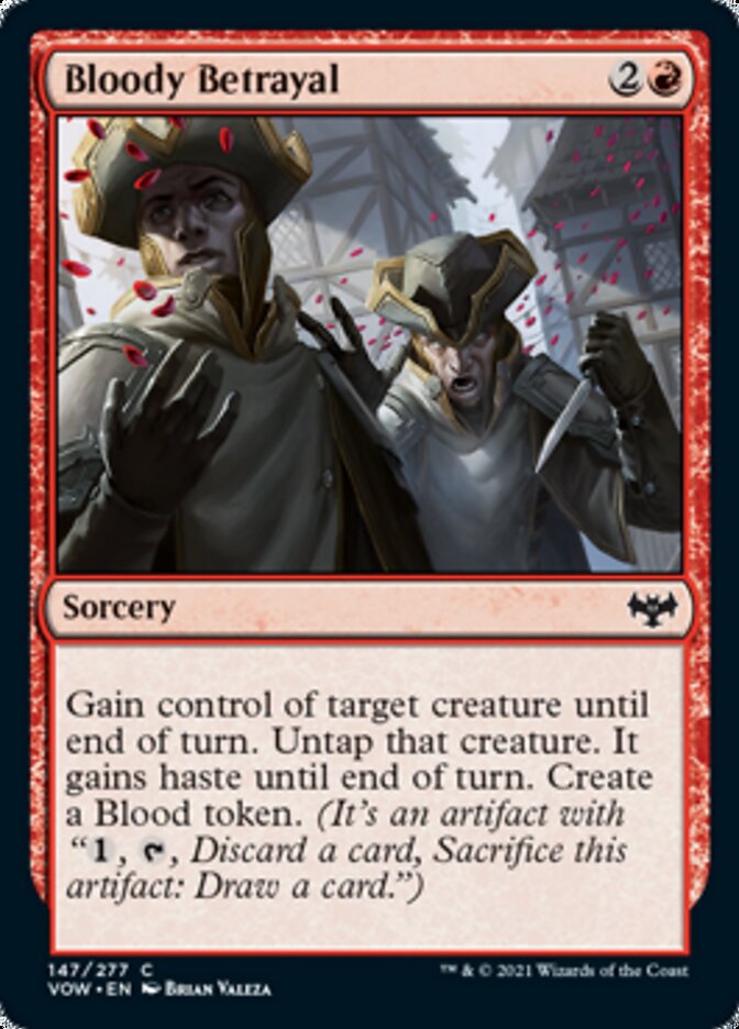 Bloody Betrayal [Innistrad: Crimson Vow] | Grognard Games