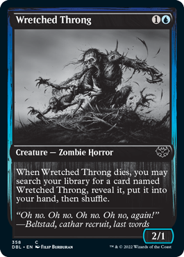 Wretched Throng [Innistrad: Double Feature] | Grognard Games