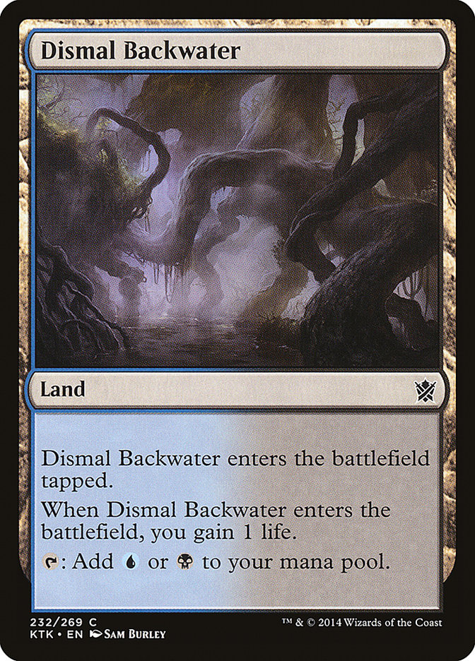 Dismal Backwater [Khans of Tarkir] | Grognard Games