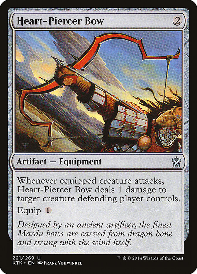 Heart-Piercer Bow [Khans of Tarkir] | Grognard Games