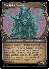 Throne of the Grim Captain // The Grim Captain (Showcase) [The Lost Caverns of Ixalan] | Grognard Games