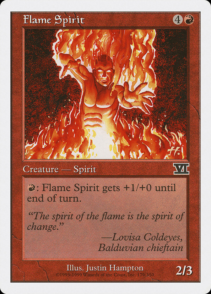 Flame Spirit [Classic Sixth Edition] | Grognard Games