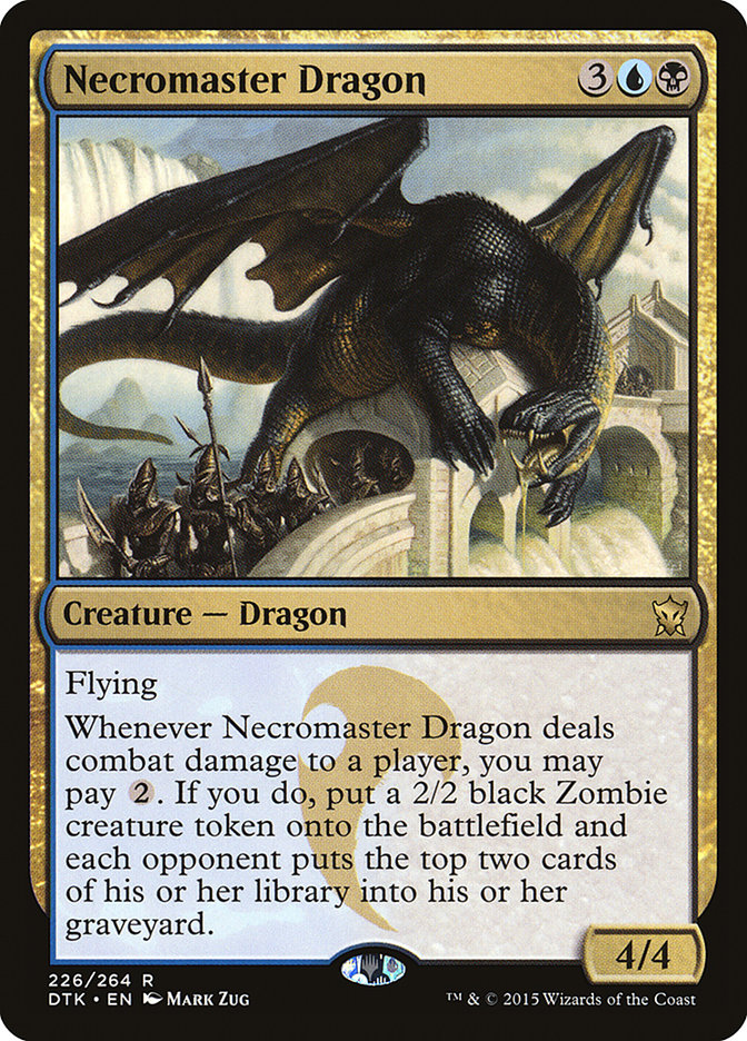Necromaster Dragon [Dragons of Tarkir] | Grognard Games