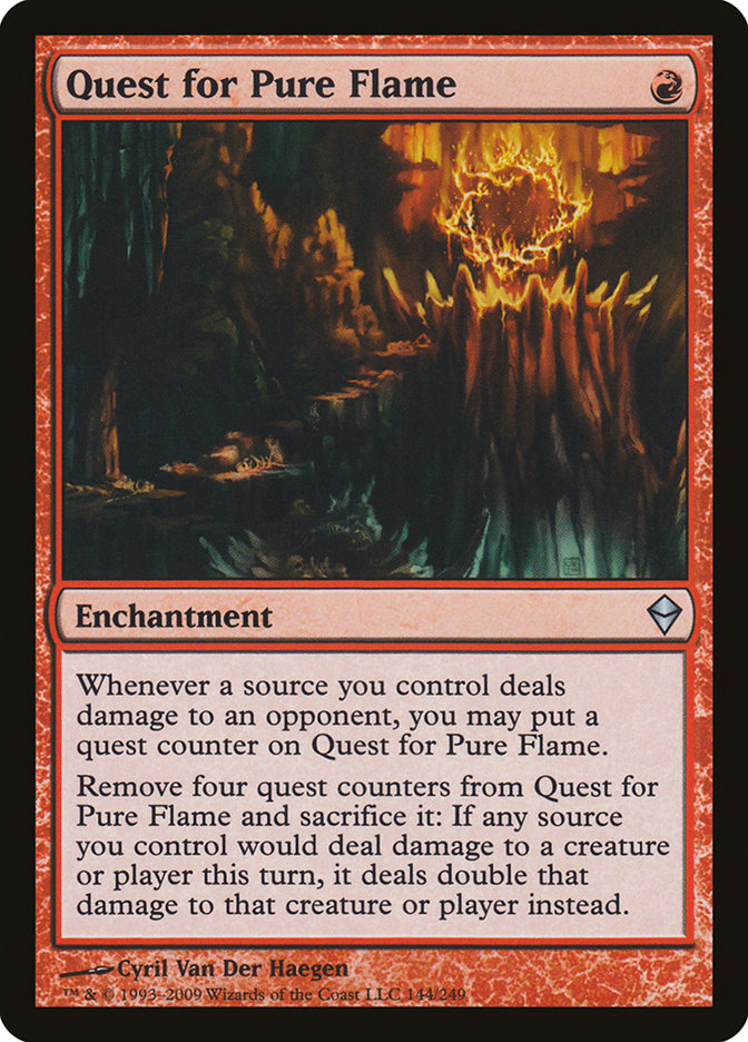 Quest for Pure Flame [Zendikar] | Grognard Games