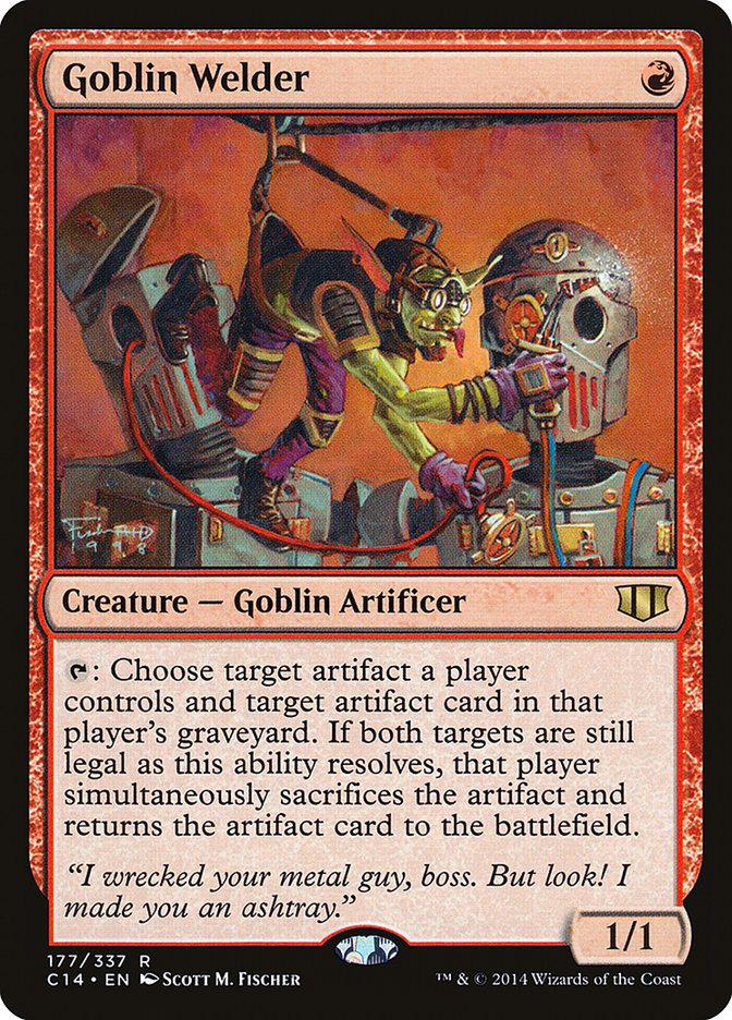 Goblin Welder [Commander 2014] | Grognard Games