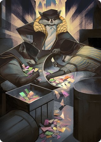 Masked Bandits Art Card [Streets of New Capenna Art Series] | Grognard Games