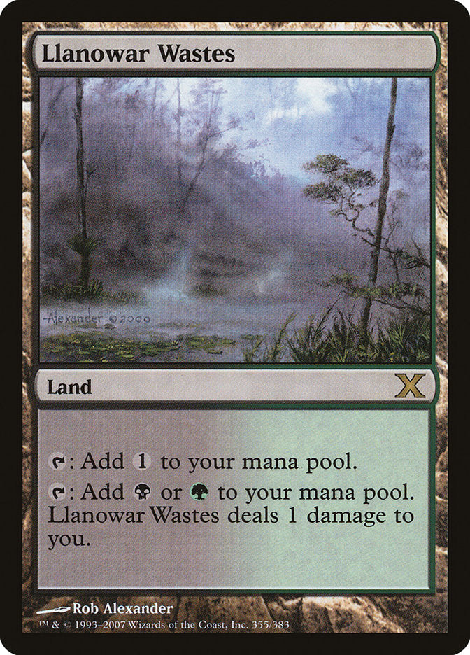 Llanowar Wastes [Tenth Edition] | Grognard Games
