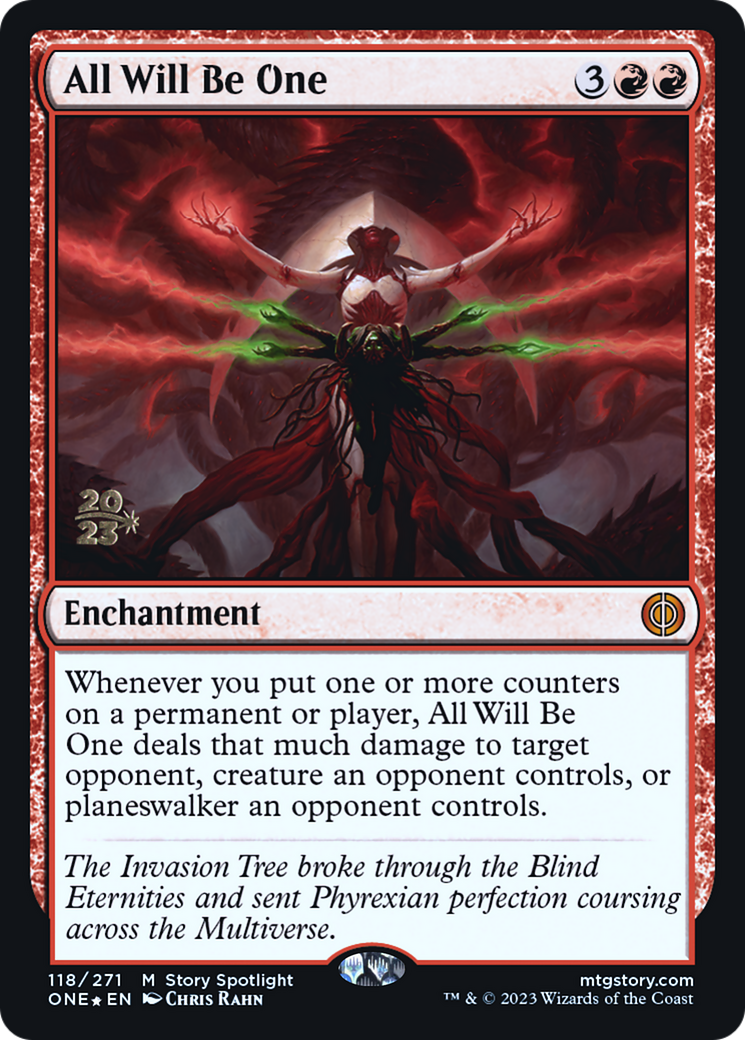 All Will Be One [Phyrexia: All Will Be One Prerelease Promos] | Grognard Games