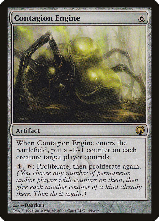 Contagion Engine [Scars of Mirrodin] | Grognard Games