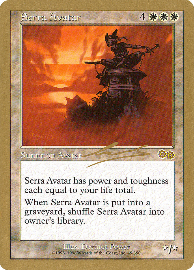 Serra Avatar (Nicolas Labarre) [World Championship Decks 2000] | Grognard Games