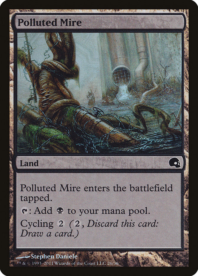 Polluted Mire [Premium Deck Series: Graveborn] | Grognard Games