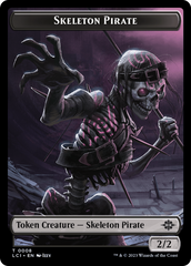 Copy // Skeleton Pirate Double-Sided Token [The Lost Caverns of Ixalan Commander Tokens] | Grognard Games