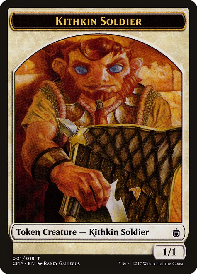 Kithkin Soldier [Commander Anthology Tokens] | Grognard Games