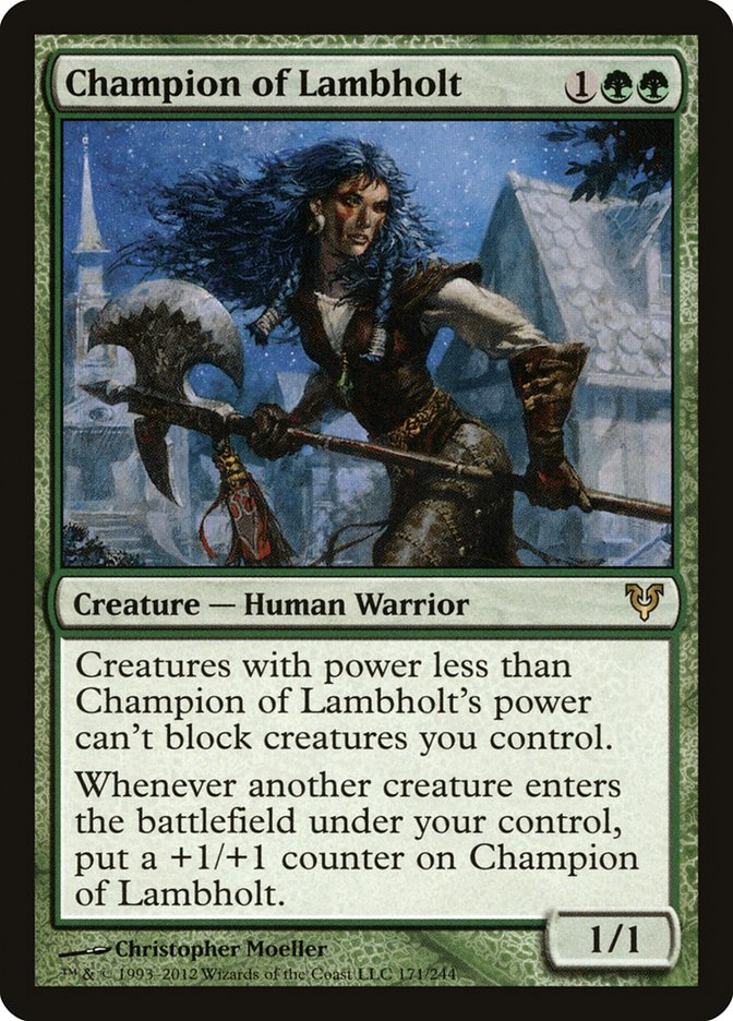 Champion of Lambholt [Avacyn Restored] | Grognard Games