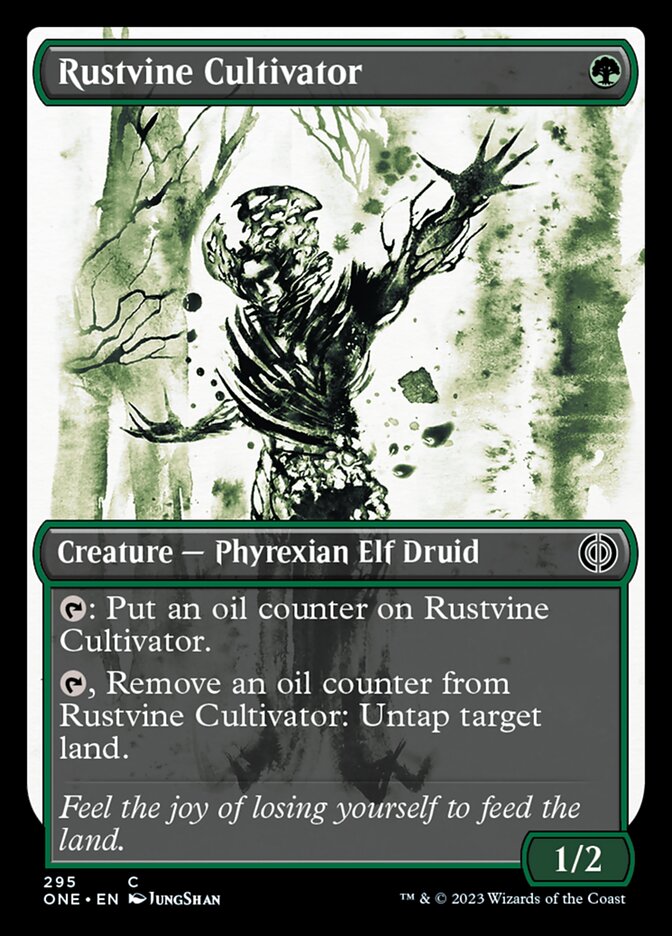Rustvine Cultivator (Showcase Ichor) [Phyrexia: All Will Be One] | Grognard Games