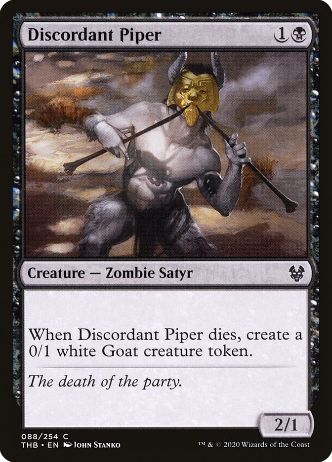 Discordant Piper [Theros Beyond Death] | Grognard Games