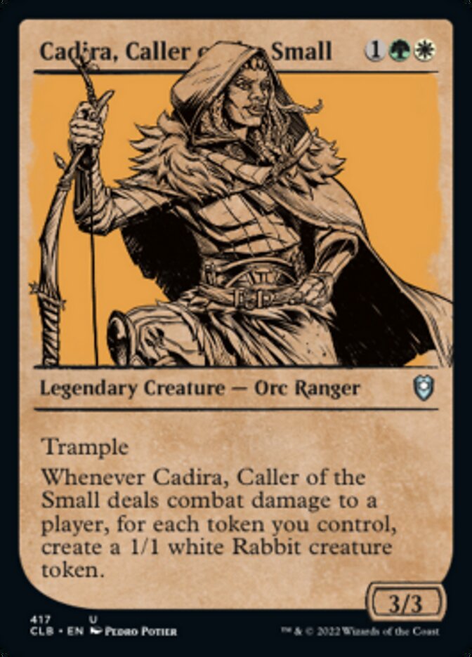 Cadira, Caller of the Small (Showcase) [Commander Legends: Battle for Baldur's Gate] | Grognard Games