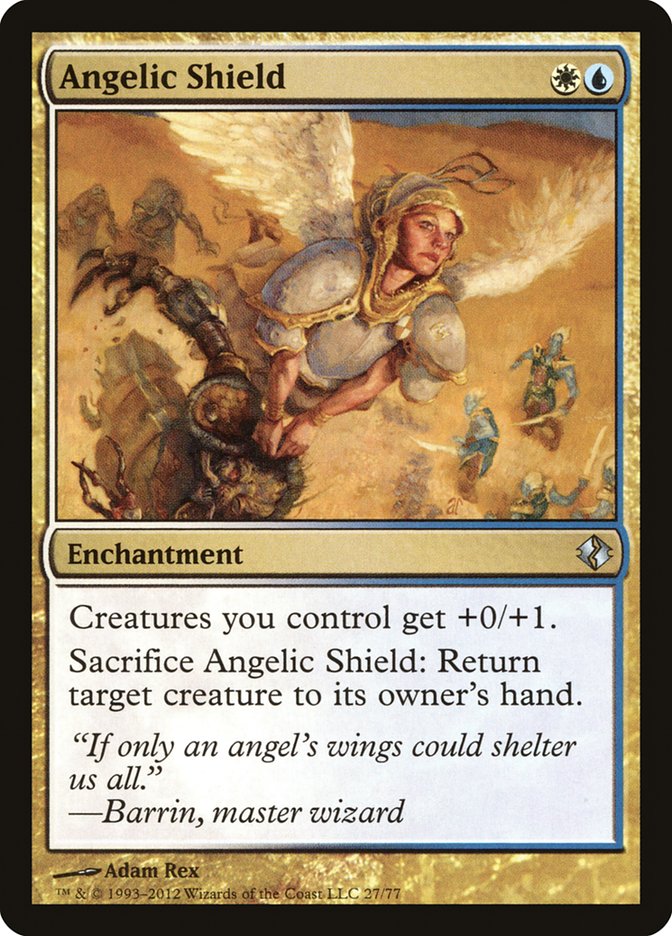 Angelic Shield [Duel Decks: Venser vs. Koth] | Grognard Games