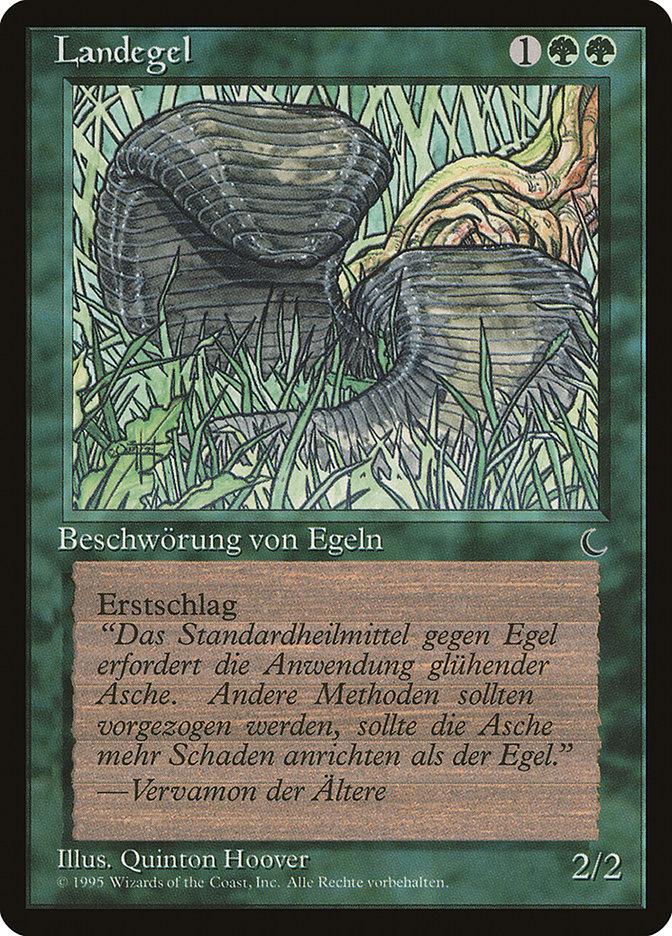 Land Leeches (German) - "Landegel" [Renaissance] | Grognard Games