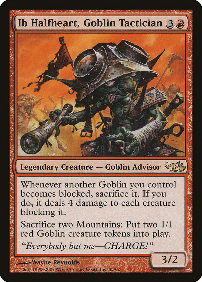 Ib Halfheart, Goblin Tactician [Duel Decks: Elves vs. Goblins] | Grognard Games