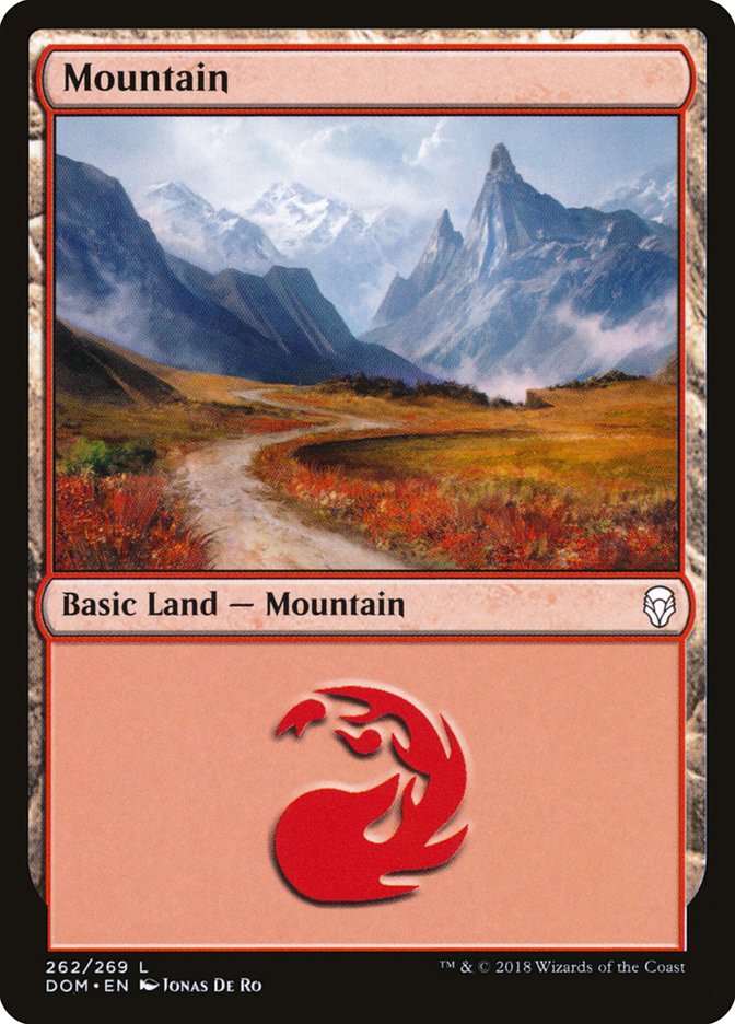 Mountain (262) [Dominaria] | Grognard Games