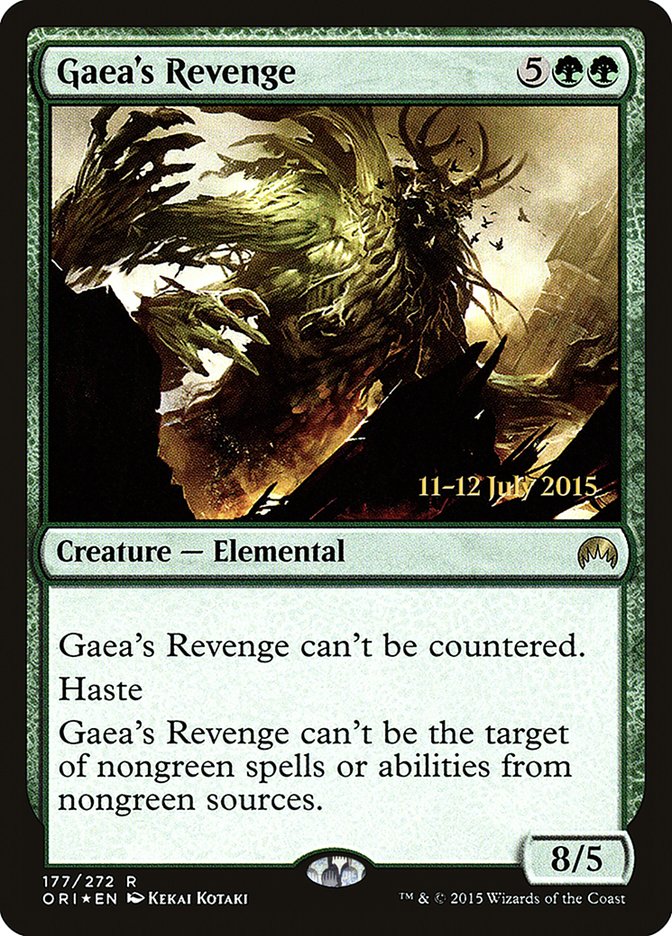 Gaea's Revenge [Magic Origins Prerelease Promos] | Grognard Games