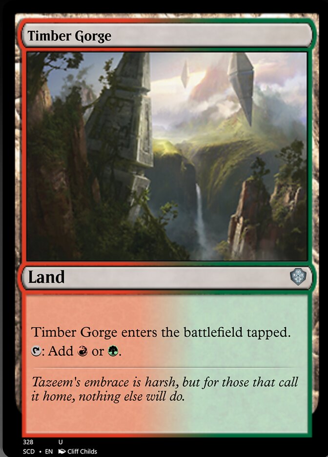 Timber Gorge [Starter Commander Decks] | Grognard Games