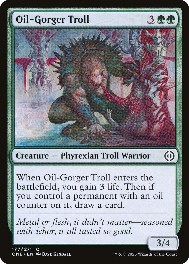 Oil-Gorger Troll [Phyrexia: All Will Be One] | Grognard Games