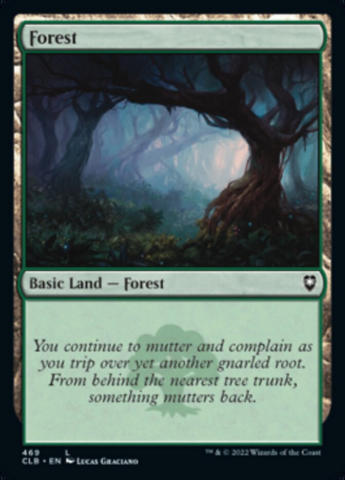 Forest (469) [Commander Legends: Battle for Baldur's Gate] | Grognard Games