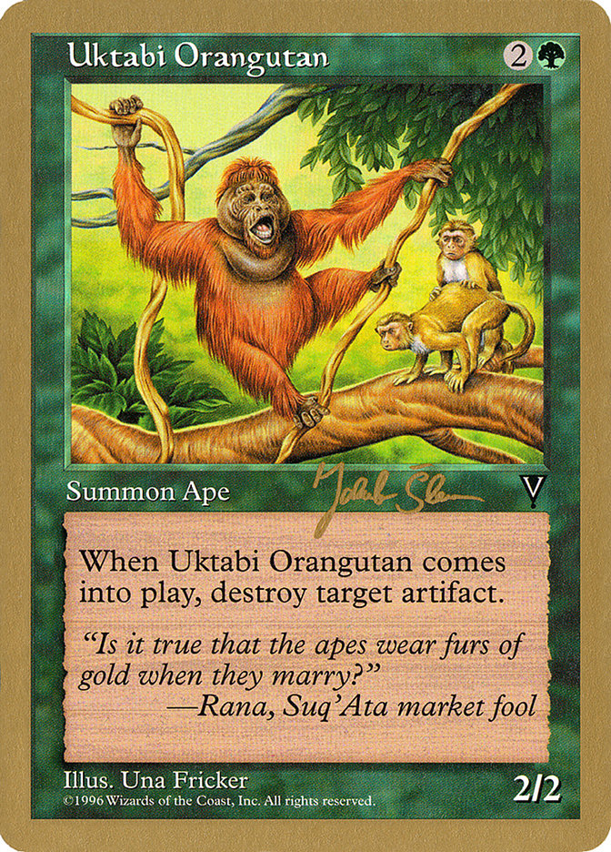 Uktabi Orangutan (Jakub Slemr) [World Championship Decks 1997] | Grognard Games