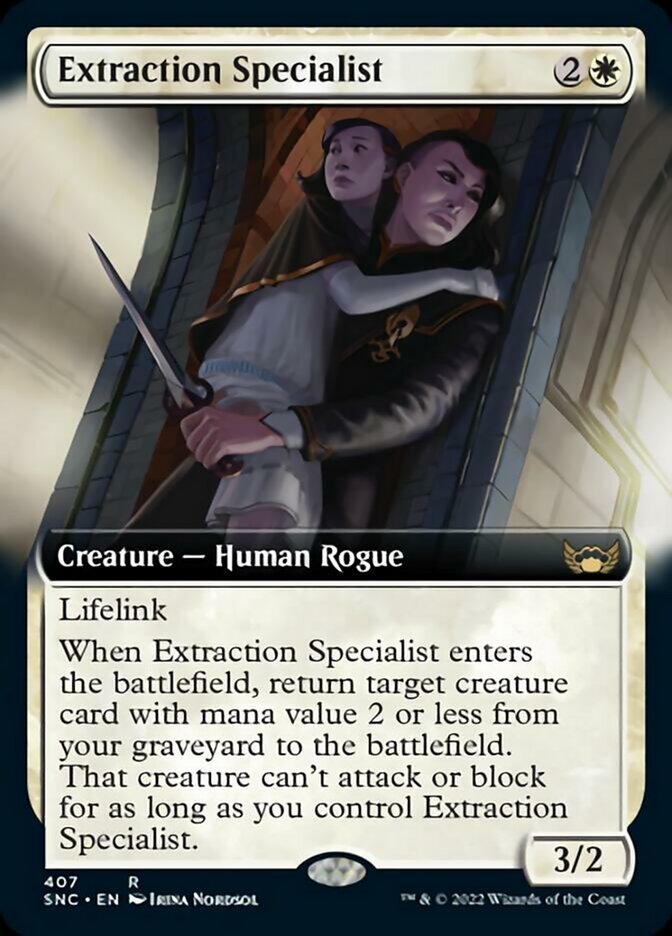 Extraction Specialist (Extended Art) [Streets of New Capenna] | Grognard Games