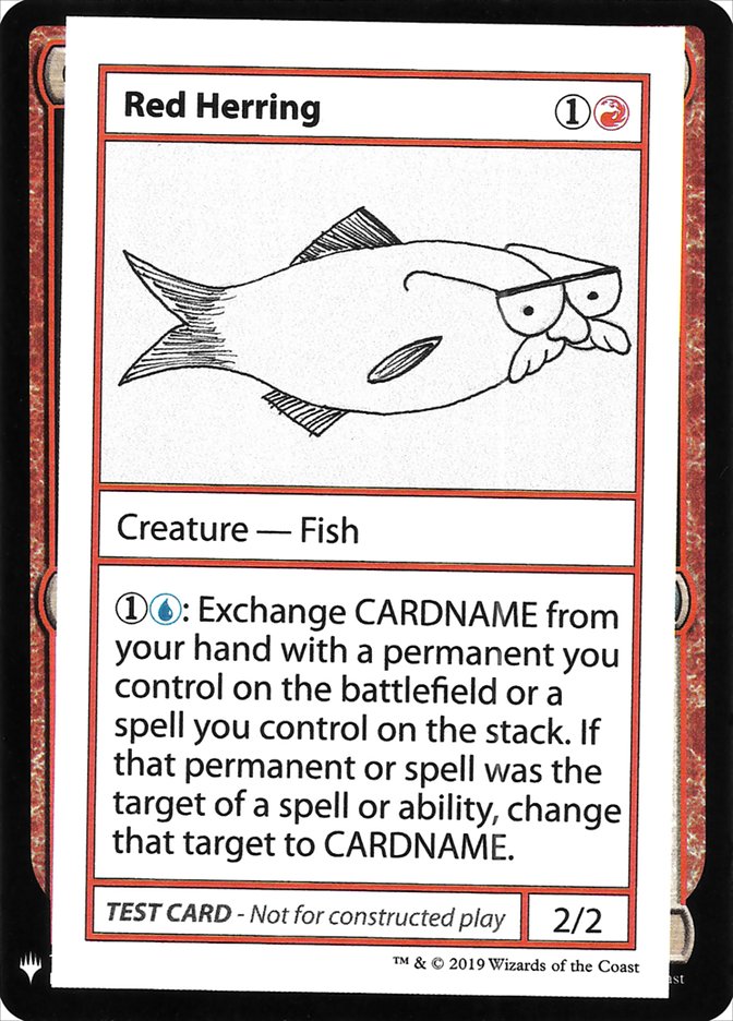 Red Herring [Mystery Booster Playtest Cards] | Grognard Games