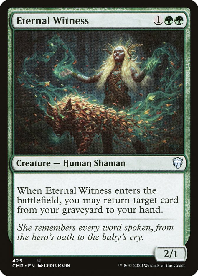 Eternal Witness [Commander Legends] | Grognard Games