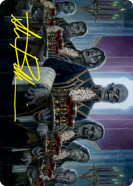 Dying to Serve Art Card (Gold-Stamped Signature) [Innistrad: Crimson Vow Art Series] | Grognard Games