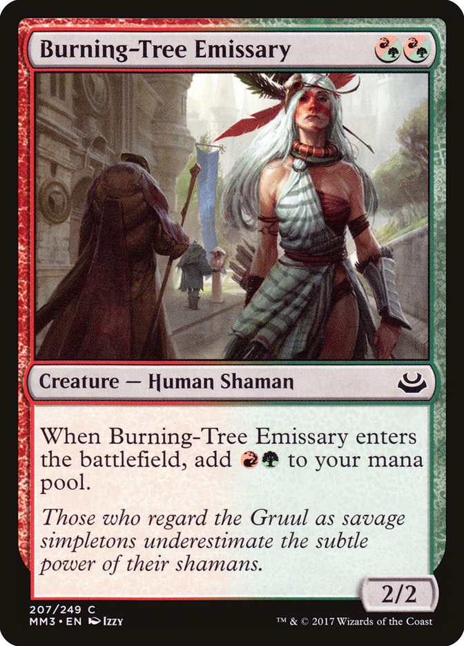 Burning-Tree Emissary [Modern Masters 2017] | Grognard Games