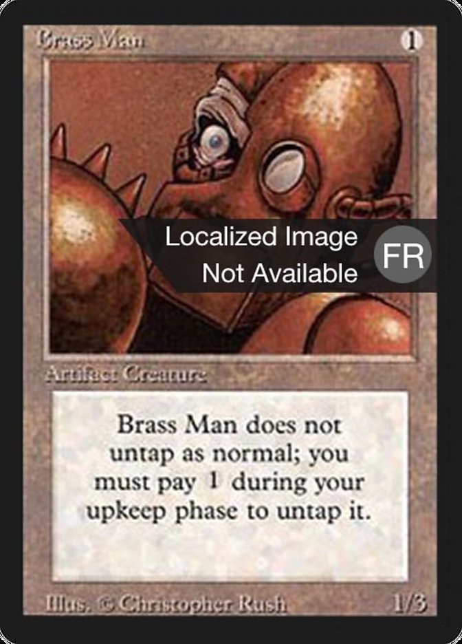 Brass Man [Foreign Black Border] | Grognard Games