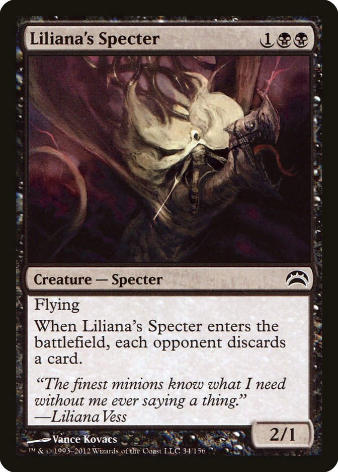 Liliana's Specter [Planechase 2012] | Grognard Games