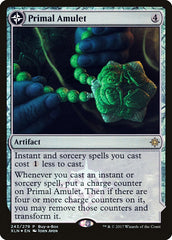 Primal Amulet // Primal Wellspring (Buy-A-Box) [Ixalan Treasure Chest] | Grognard Games