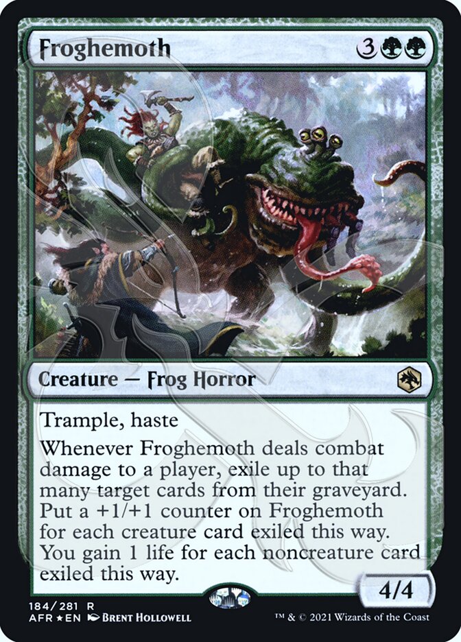 Froghemoth (Ampersand Promo) [Dungeons & Dragons: Adventures in the Forgotten Realms Promos] | Grognard Games