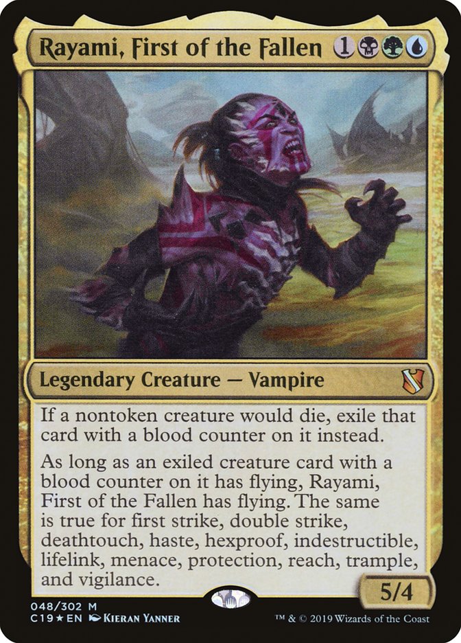 Rayami, First of the Fallen [Commander 2019] | Grognard Games