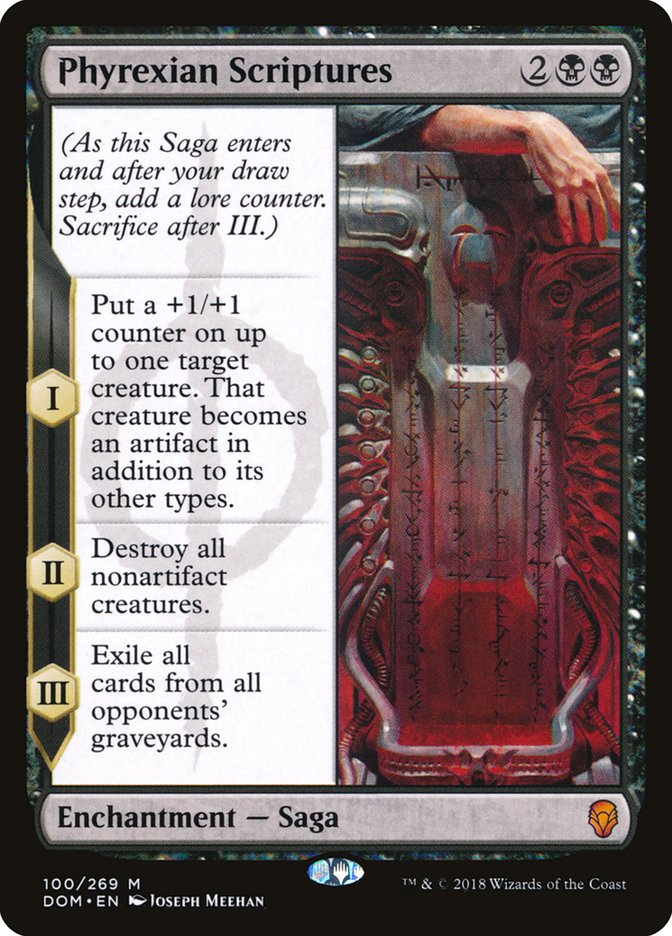 Phyrexian Scriptures [Dominaria] | Grognard Games