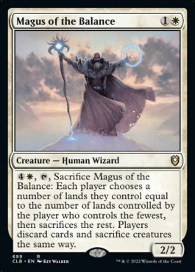 Magus of the Balance [Commander Legends: Battle for Baldur's Gate] | Grognard Games