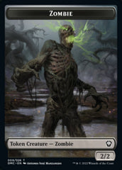 Phyrexian // Zombie Double-sided Token [Dominaria United Tokens] | Grognard Games