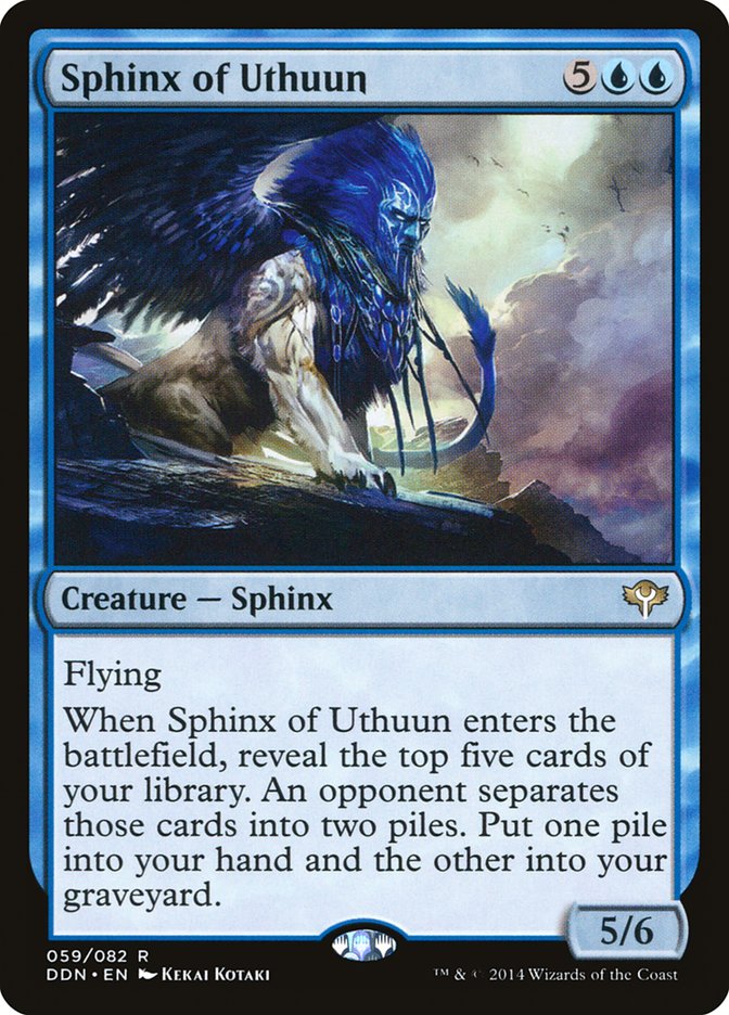 Sphinx of Uthuun [Duel Decks: Speed vs. Cunning] | Grognard Games