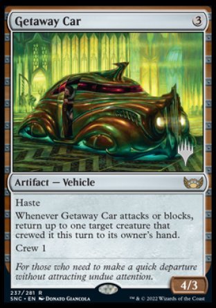 Getaway Car (Promo Pack) [Streets of New Capenna Promos] | Grognard Games