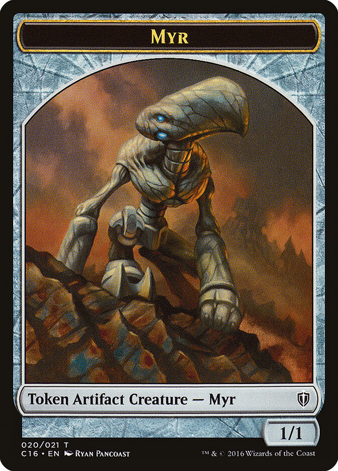 Myr [Commander 2016 Tokens] | Grognard Games