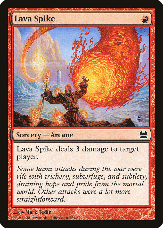 Lava Spike [Modern Masters] | Grognard Games