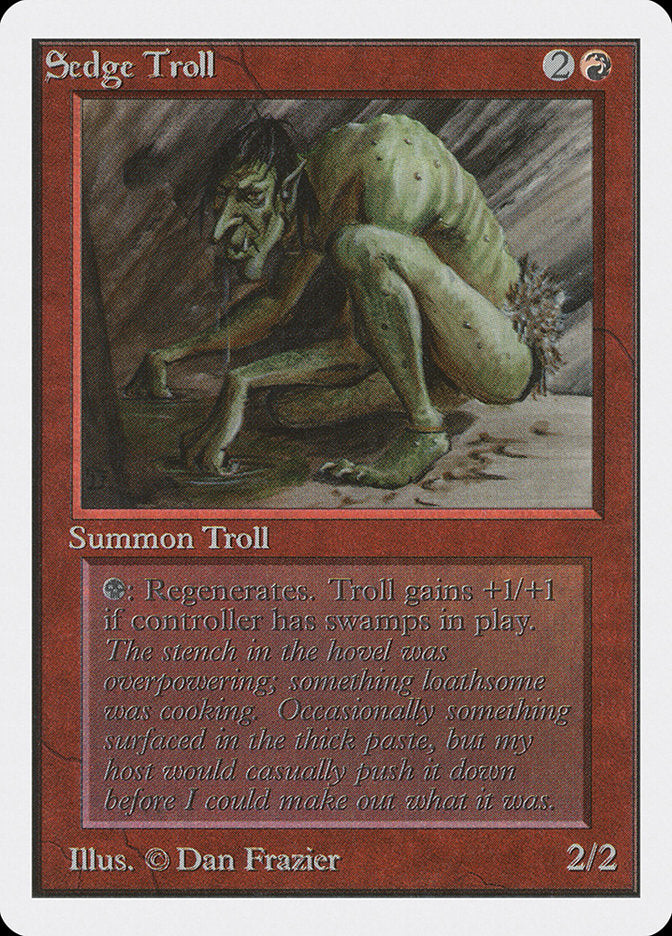 Sedge Troll [Unlimited Edition] | Grognard Games