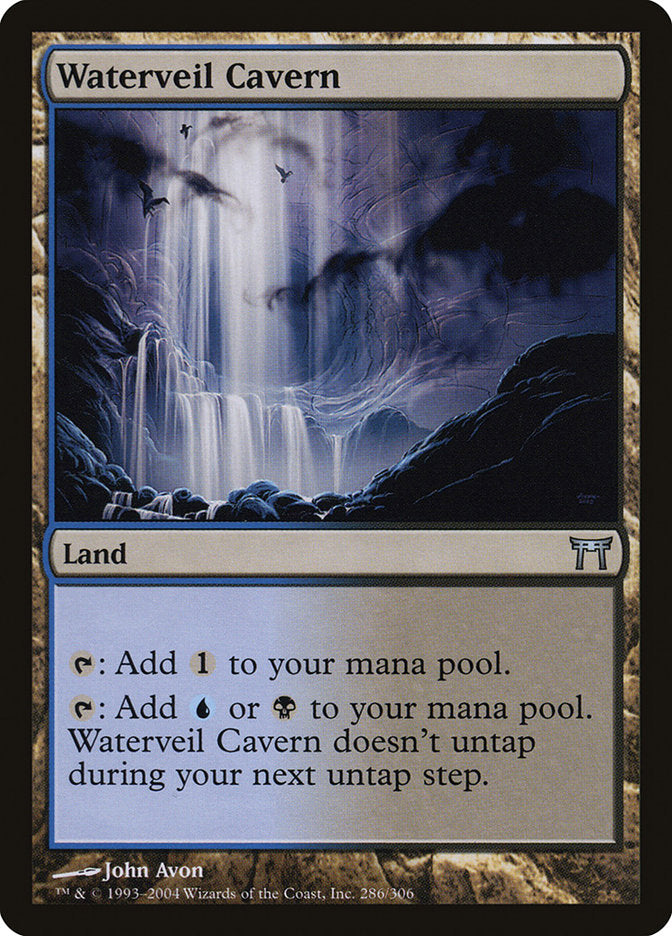 Waterveil Cavern [Champions of Kamigawa] | Grognard Games