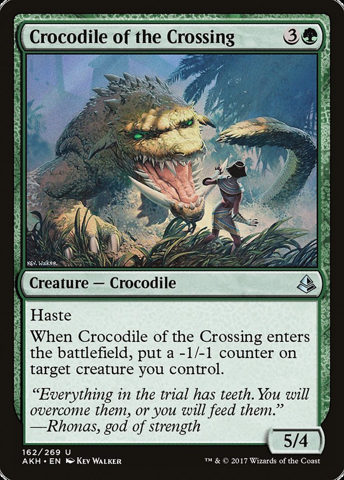 Crocodile of the Crossing [Amonkhet] | Grognard Games